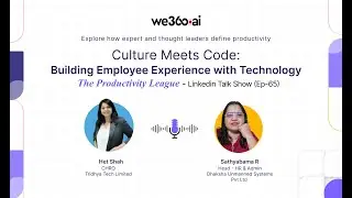 Culture Meets Code: Building Employee Experience with Technology | The Productivity League