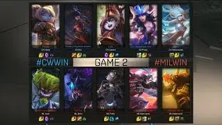 MIL vs CW Highlights Game 2 - Millenium vs Copenhagen Wolves - 2016 EU Challenger Spring Semifinal 2