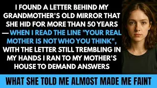 I Found A Letter Behind My Grandmother&rsquo;s Old Mirror That She Had Hidden For Over 50 Years &mdash; It Said