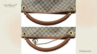 Louis Vuitton Damier Azur Canvas Artsy Hobo Bag | The Relux