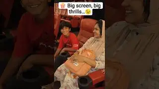 My first-ever movie theater experience! #lulumall #lokha #movie #vlog #viral #minivlog #bangalore