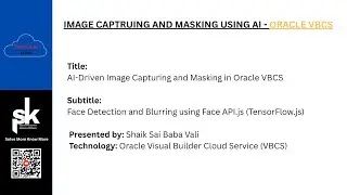 Built an AI Face Detection App in Oracle VBCS! 🤖 | Face API.js + JavaScript Demo