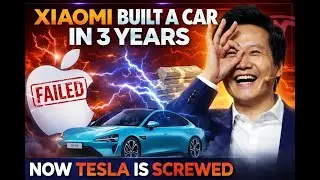 Xiaomi SU7: How They Did What Apple Couldn't (project Titan $10B Fail)