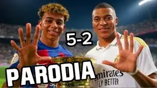 Canci&oacute;n del Real Madrid vs Barcelona 2-5(Parodia Si Antes te Hubiera Conocido - KAROL G)