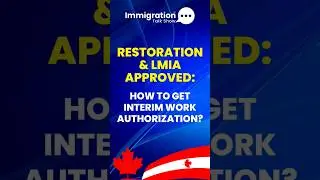 How to Get Interim Work Authorization During Restoration Period for Indians? #canadaworkpermitvisa