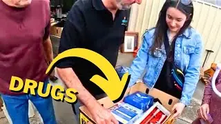 He Almost Sold Us Illegal Drugs At This Garage Sale
