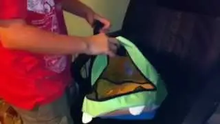 Adventure Time reversible backpack