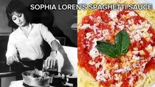 Sophia Loren's Spaghetti Sauce Recipe (Authentic Neapolitan Tomato Sauce) | Neapolitan Cuisine