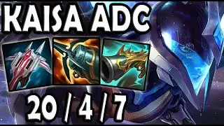 Kaisa vs Samira ADC - EUW Master Patch 11.5 ✅