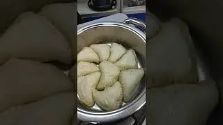 Выпекание пирожков по методу АМС. Плита сверху