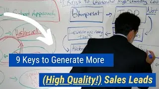 9 Keys to Generate More (High Quality!) Sales Leads