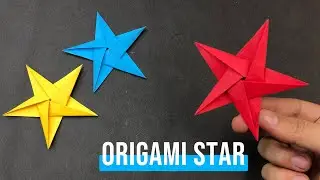 Easy Origami Christmas Star Tutorial - Perfect Holiday Decoration!
