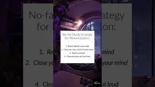 No-fail Strategy for Memorization