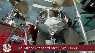 DFD 12-Strand Standard Steel Snare Wires (SW-1412)
