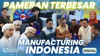 MESIN TERBARU KITA RESMI LAUNCH DI PAMERAN.‼️PAMERAN MANUFAKTURING INDONESIA JIEXPO PART I