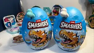 Я нашел 2 НОВЫХ миниатюрных светящихся динозавра из серии Smashers 