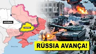 R&uacute;ssia avan&ccedil;a nas regi&otilde;es leste de Dnipropetrovsk, confirma militar da Ucr&acirc;nia