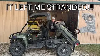 Замена и установка дроссельной заслонки John Deere Gator! &mdash; Как это сделать