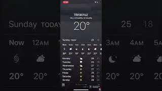 Rare iOS weather animation: Hurricane (night, read desc)