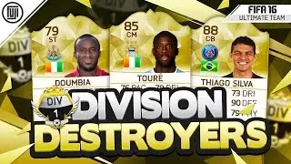 DIVISION DESTROYERS! 50K OP TEAM! - FIFA 16 Ultimate Team