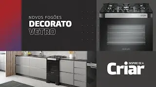 Novos Fog&otilde;es Mueller Decorato Vetro 4 e 5 bocas | Inspire-se a criar.