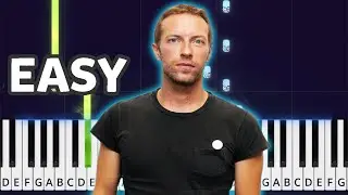 Coldplay - Clocks Easy Piano Tutorial