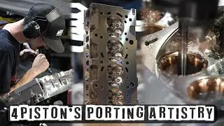 Sculpting Horsepower: Inside 4Piston's Cylinder Head Porting Process