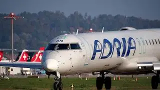 Adria Airways [Special] @ Zurich Airport [an Aviation Music Video]