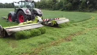 Fendt 939 With Triple Mowers Field No 2