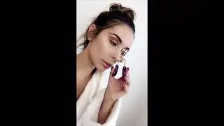 ginsmakeup Snapchat Makeup Tutorial (October 4)