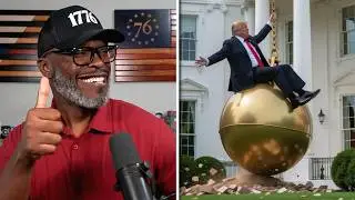President Trump DESTROYING The White House Or Building It Back Better?
