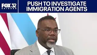 Push for Cook County State's Attorney to investigate immigration agents