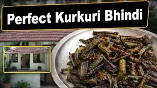 Ammi Ke Ghar Jaisi Crispy Bhindi | Daily Routine | Perfect Kurkuri Bhindi Sam Unique Recipes Vlog