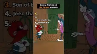 Craziest cartoon moments #shorts