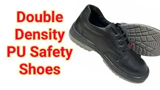 PU Double Density Safety Shoes. #safetyshoes #industrialsafety #worksafety
