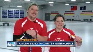 Wisconsin siblings going for curling gold