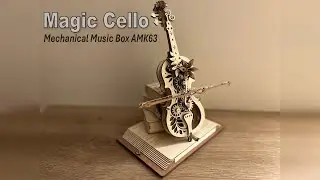 [+10H TIMELAPSE] Armando el Magic Cello de ROKR — DIY Mechanical Music Box AMK63