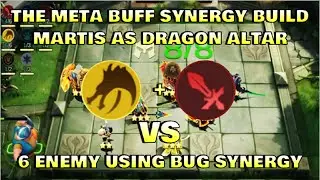 FIGHTER & DRAGON ALTAR BUILD - TOP GLOBAL MAGIC CHESS PLAYER | Mobile Legends Bang Bang