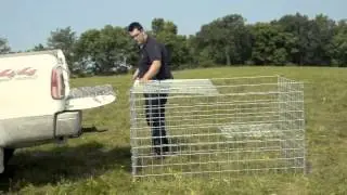 How to assemble a Large Pickup Hauler for livestock
