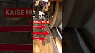 How a Train Changes Tracks: The Secret Mechanism! 🛤️✨ #Facts #Viral