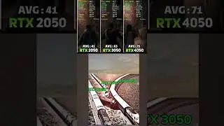 RTX 2050 vs RTX 3050 vs RTX 4050
