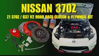 2019 Nissan 370Z Clutch & Flywheel Upgrade - Z1 V2 Road Race Kit + External Slave Conversion