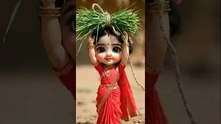 &ldquo;Miniature Gaon Ki Mehnati Doll &ndash; Ek Din Khet Se Gaushala Tak&rdquo;,💕 #miniature,#miniatureIndianvillage