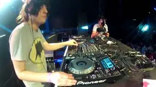 NEDA Drum and Bass mix 52 tracks 53 min Complete live set gopro @ Hype ft ZOMBOY Argentina 2014