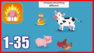 Brain Up - Tricky Puzzles - All Levels 1-35 Gameplay Walkthrough (iOS - Android)