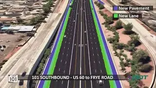 Major construction starting on Loop 101 in the East Valley; what you need to know