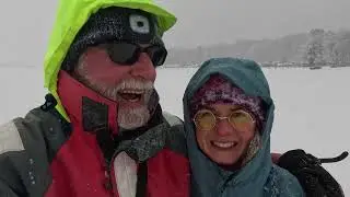 kanukassel-TV:Im Westerwald-Camp zur Eigentherapie - Clip 4 - Unterwegs im schneehaltigen WINTERWIND
