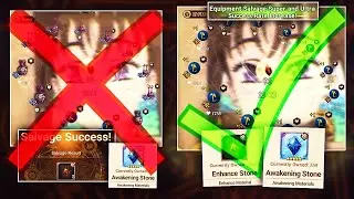 How To Farm Enhance & Awakening Stones *THE RIGHT WAY* Grand Cross! Tips & Tricks! (7DS Grand Cross)