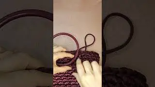 Bolsa Fio de Malha Al&ccedil;a de M&atilde;o. #automobile #music #coversong #crochet #bolsafiodemalha  #croche