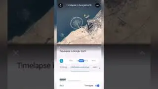 Dubai time lapse in google maps. #shorts #iphone #event